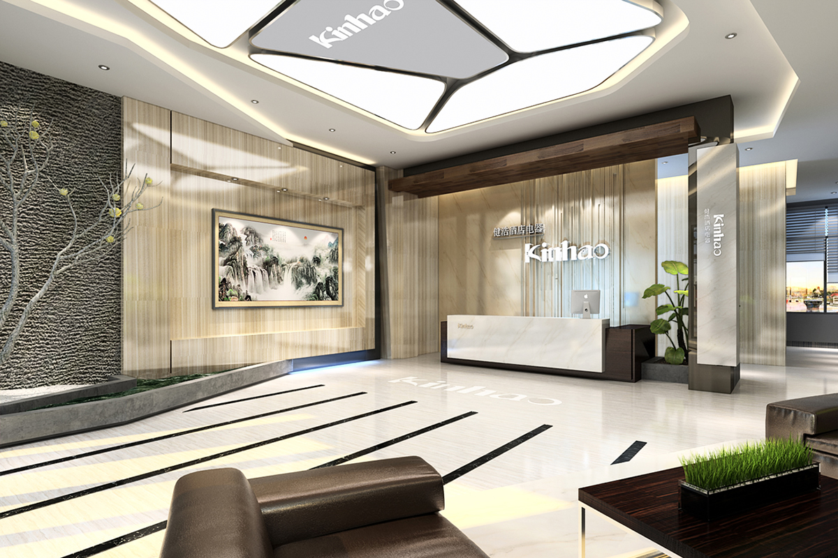 吳山健浩3000m²辦公樓裝修